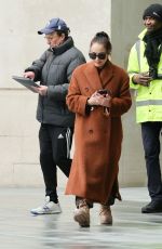 NOOMI RAPACE Leaves BBC Loose Ends Radio Show in London 03/01/2024