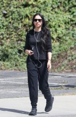 NOOR ALFALLAH Leaves a Gym After a Morning Workout in Los Angeles 03/27/2024