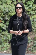 NOOR ALFALLAH Leaves a Gym After a Morning Workout in Los Angeles 03/27/2024