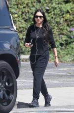 NOOR ALFALLAH Leaves a Gym After a Morning Workout in Los Angeles 03/27/2024