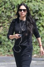 NOOR ALFALLAH Leaves a Gym After a Morning Workout in Los Angeles 03/27/2024