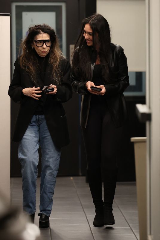 NOOR ALFALLAH Leaves E. Baldi in Beverly Hills 03/16/2024