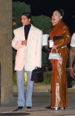 OLIVIA and SOPHIA CULPO at Nobu Bar Lounge in Malibu 02/28/2024