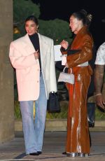 OLIVIA and SOPHIA CULPO at Nobu Bar Lounge in Malibu 02/28/2024