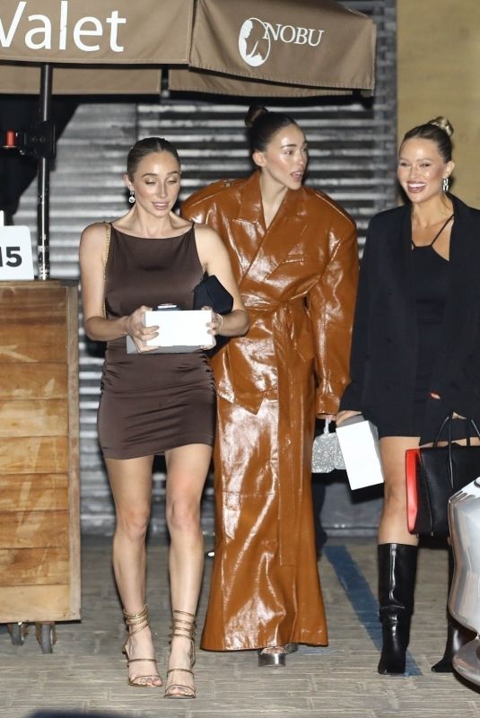 OLIVIA and SOPHIA CULPO at Nobu Bar Lounge in Malibu 02/28/2024