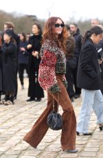OLIVIA COOKE at Loewe Fashion Show at Paris Fashion Week 03/01/2024
