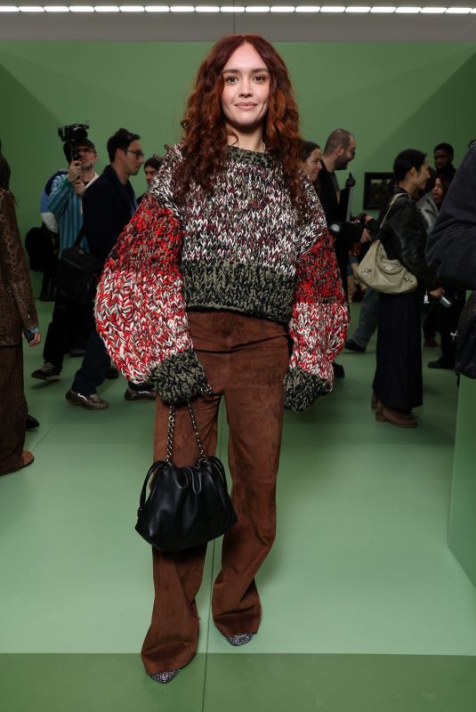 OLIVIA COOKE at Loewe Fashion Show at Paris Fashion Week 03/01/2024