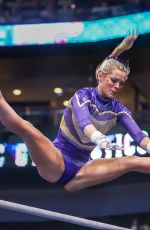 OLIVIA DUNNE at 2024 NCAA Gymnastics SEC Championships in New Orleans 03/23/2024