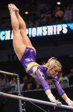 OLIVIA DUNNE at 2024 NCAA Gymnastics SEC Championships in New Orleans 03/23/2024