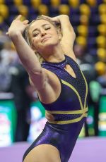 OLIVIA DUNNE at Alabama vs LSU Gymnastics Meet in Baton Rouge 03/01/2024
