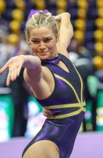 OLIVIA DUNNE at Alabama vs LSU Gymnastics Meet in Baton Rouge 03/01/2024