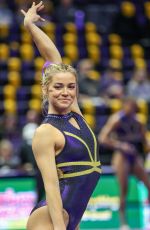 OLIVIA DUNNE at Alabama vs LSU Gymnastics Meet in Baton Rouge 03/01/2024