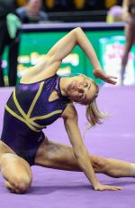 OLIVIA DUNNE at Alabama vs LSU Gymnastics Meet in Baton Rouge 03/01/2024