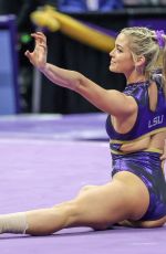 OLIVIA DUNNE at Alabama vs LSU Gymnastics Meet in Baton Rouge 03/01/2024