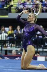 OLIVIA DUNNE at Purple & Gold Classic in Baton Rouge 03/08/2024