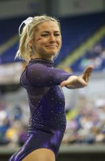 OLIVIA DUNNE at Purple & Gold Classic in Baton Rouge 03/08/2024