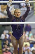 OLIVIA DUNNE at Purple & Gold Classic in Baton Rouge 03/08/2024