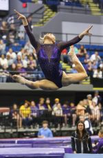 OLIVIA DUNNE at Purple & Gold Classic in Baton Rouge 03/08/2024