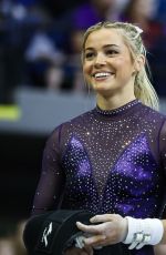 OLIVIA DUNNE at The Purple & Gold Classic in Baton Rouge 03/08/2024