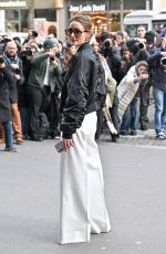 OLIVIA PALERMO Arrives at Nina Ricci Show at PFW in Paris 03/01/2024