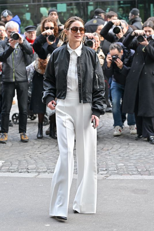 OLIVIA PALERMO Arrives at Nina Ricci Show at PFW in Paris 03/01/2024