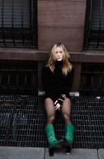 OLIVIA PONTON at a Photoshoot, March 2024