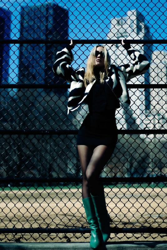 OLIVIA PONTON at a Photoshoot, March 2024