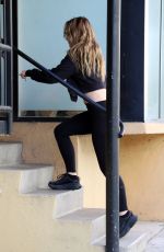 OLIVIA WILDE Arrives at Her Workout Routine in Los Angeles 03/19/2024