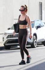 OLIVIA WILDE Leaves a Gym After an Intense Morning Workout 03/20/2024