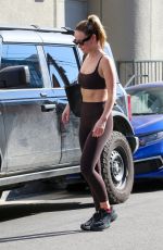 OLIVIA WILDE Leaves a Gym After an Intense Morning Workout 03/20/2024