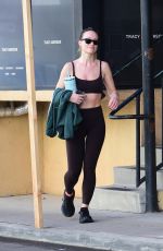 OLIVIA WILDE Leaves a Gym in Los Angeles 03/08/2024
