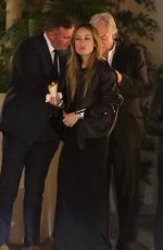 OLIVIA WILDE Leaves CAA Pre-Oscar Party in West Hollywood 03/08/2024