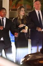 OLIVIA WILDE Leaves CAA Pre-Oscar Party in West Hollywood 03/08/2024