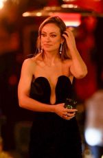 OLIVIA WILDE Leaves Vanity Fair Oscar Party in Beverly Hills 03/10/2024