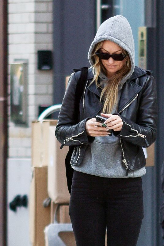 OLIVIA WILDE Out and About in New York 03/13/2024