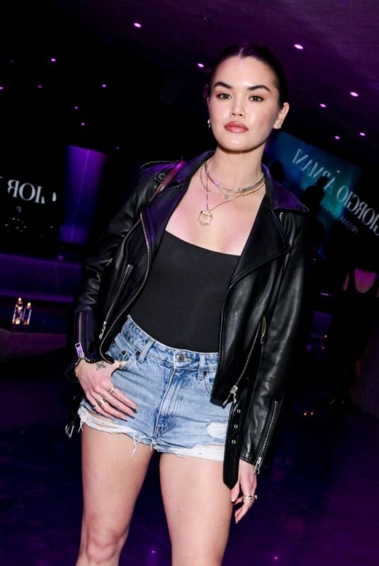 PARIS BERELC at Giorgio Armani Prisma Glass Launch Party in Beverly Hills 03/22/2024