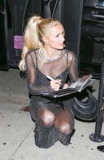 PARIS HILTON Leaves Jackson Lee