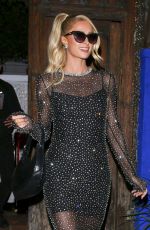 PARIS HILTON Leaves Jackson Lee