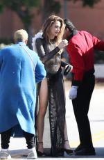 PARIS JACKSON Arrives at Elton John AIDS Foundation