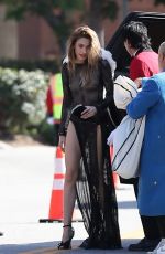 PARIS JACKSON Arrives at Elton John AIDS Foundation