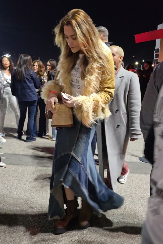 PARIS JACKSON Arrives at Madonna’s Concert in Los Angeles 03/11/2024