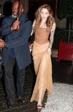PARIS JACKSON Leaves Mert And Marcus Party at Paris Fashion Week 03/01/2024