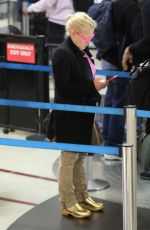 PATRICIA ARQUETTE Arrives at LAX Airport in Los Angeles 03/12/2024