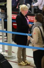 PATRICIA ARQUETTE Arrives at LAX Airport in Los Angeles 03/12/2024
