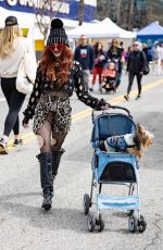PHOEBE PRICE Takes Her Dog Out for a Sunday Stroll in Studio City 03/03/2024