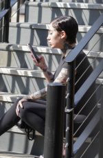 Pregnant BHAD BHABIE Leaves DBT Clinic in Los Angeles 03/05/2024
