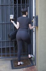 Pregnant BHAD BHABIE Leaves DBT Clinic in Los Angeles 03/05/2024