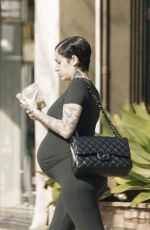 Pregnant BHAD BHABIE Leaves DBT Clinic in Los Angeles 03/05/2024