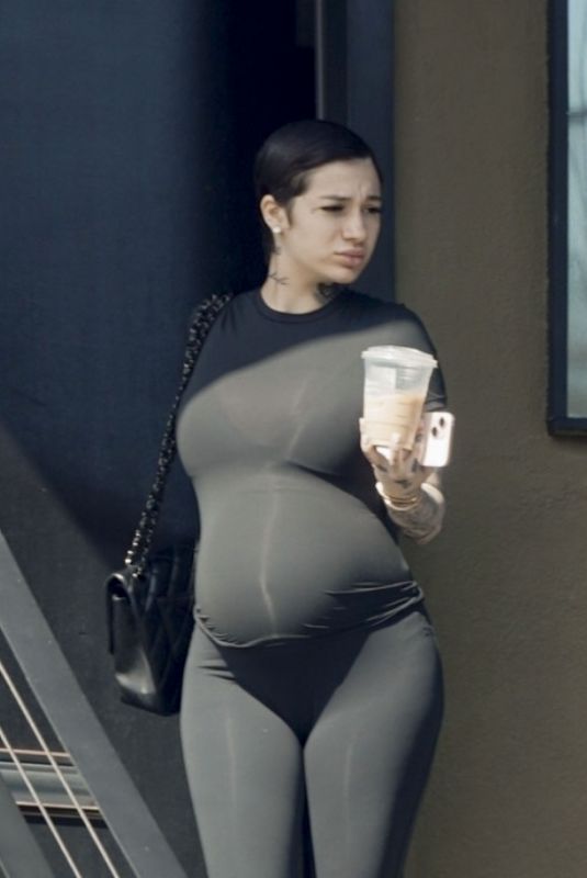 Pregnant BHAD BHABIE Leaves DBT Clinic in Los Angeles 03/05/2024