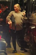 Pregnant HILARY DUFF and Matthew Koma Night Out in Beverly Hills 03/11/2024